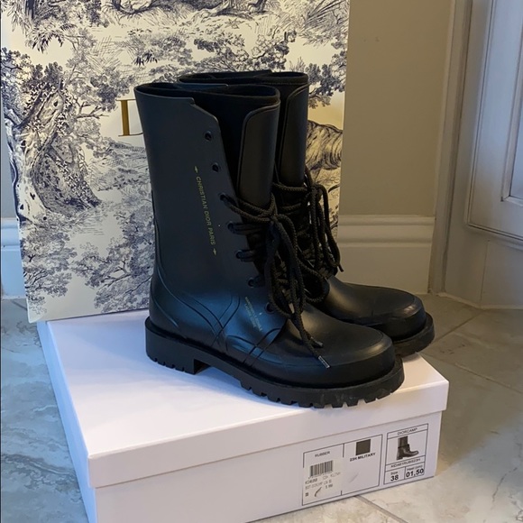 dior camp boots
